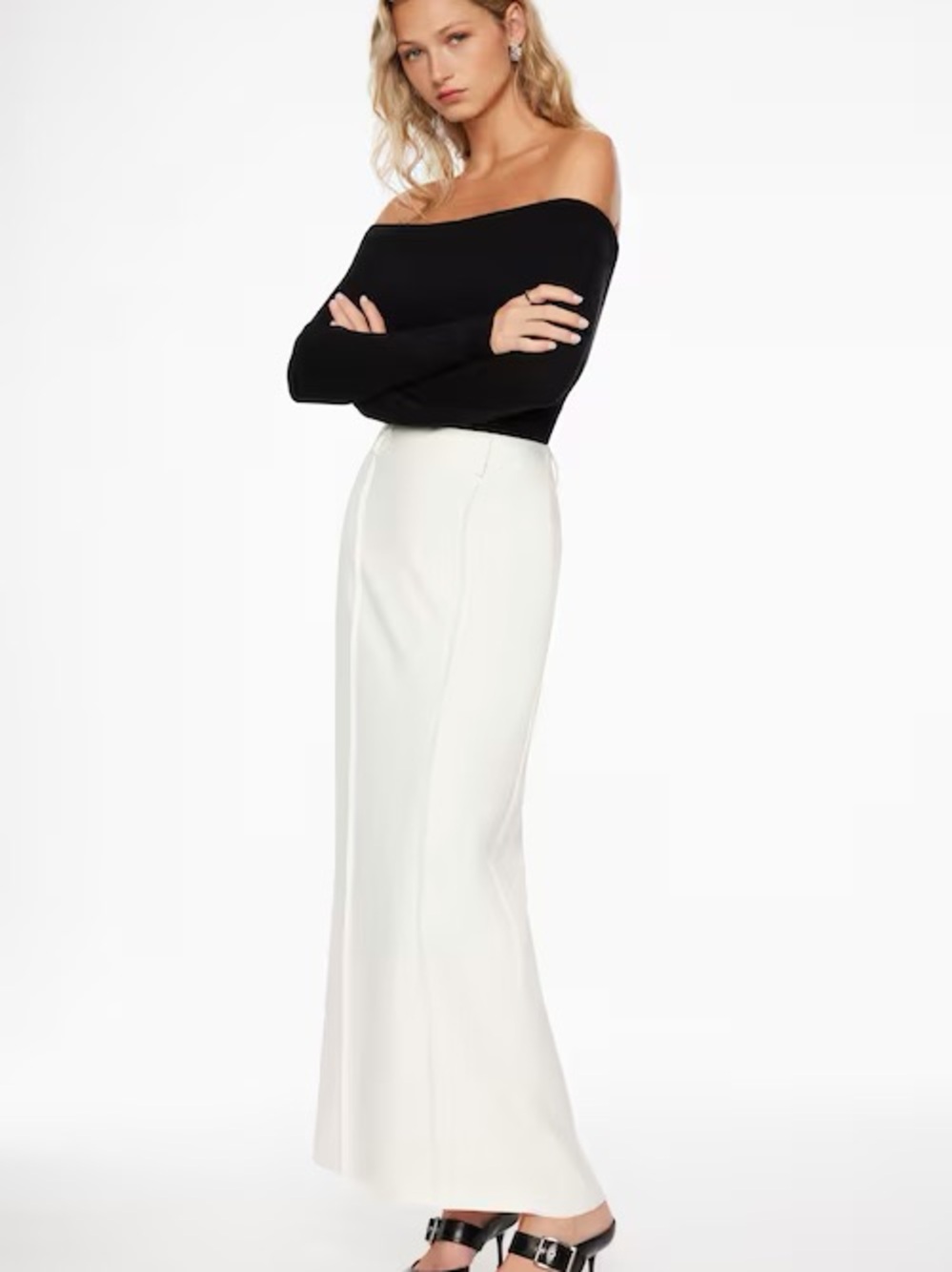 Dynamite Pencil Maxi Skirt